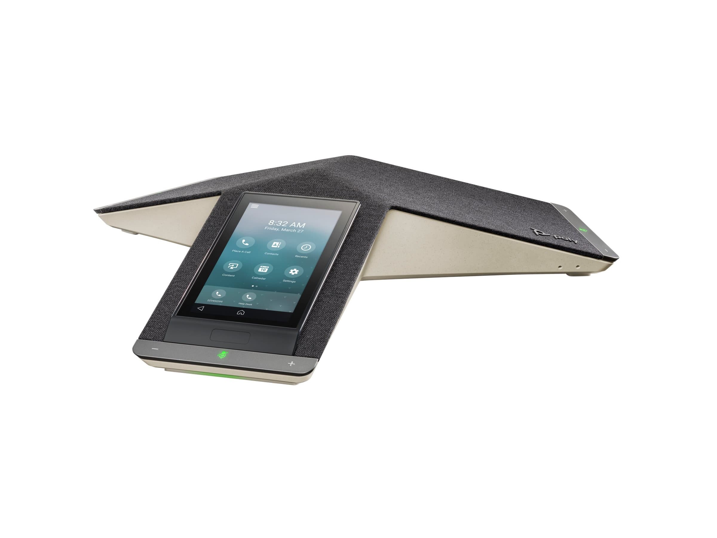 HP Poly Trio C60 NR - conference VoIP phone - with Bluetooth interface with caller ID/call waiting - 5-way call capability
