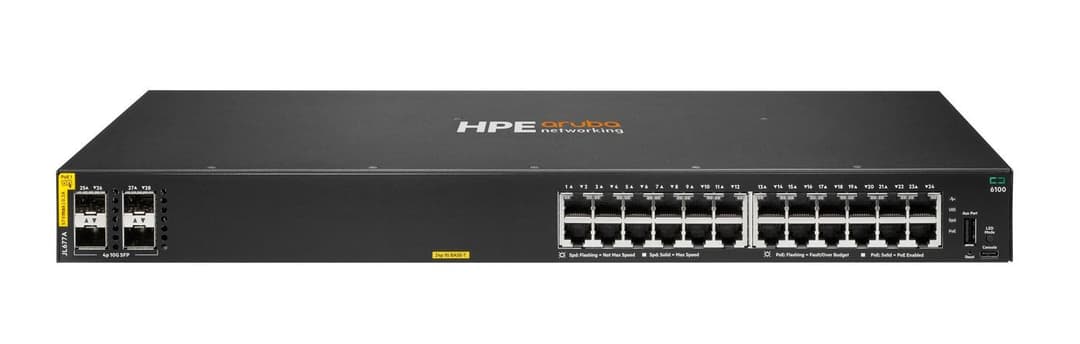 ARUBA 6100 24G CL4 4SFP+ - Image 1