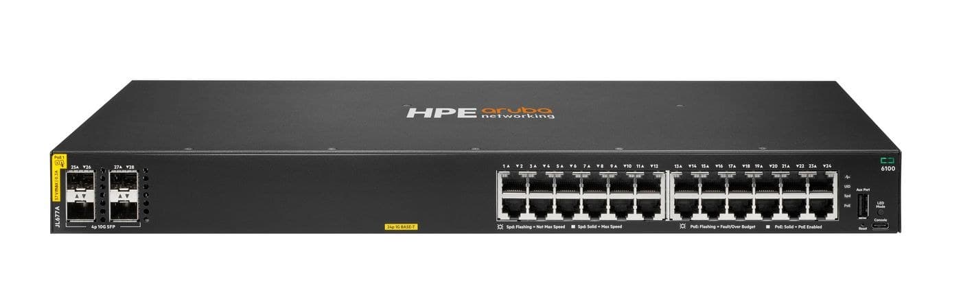 ARUBA 6100 24G CL4 4SFP+