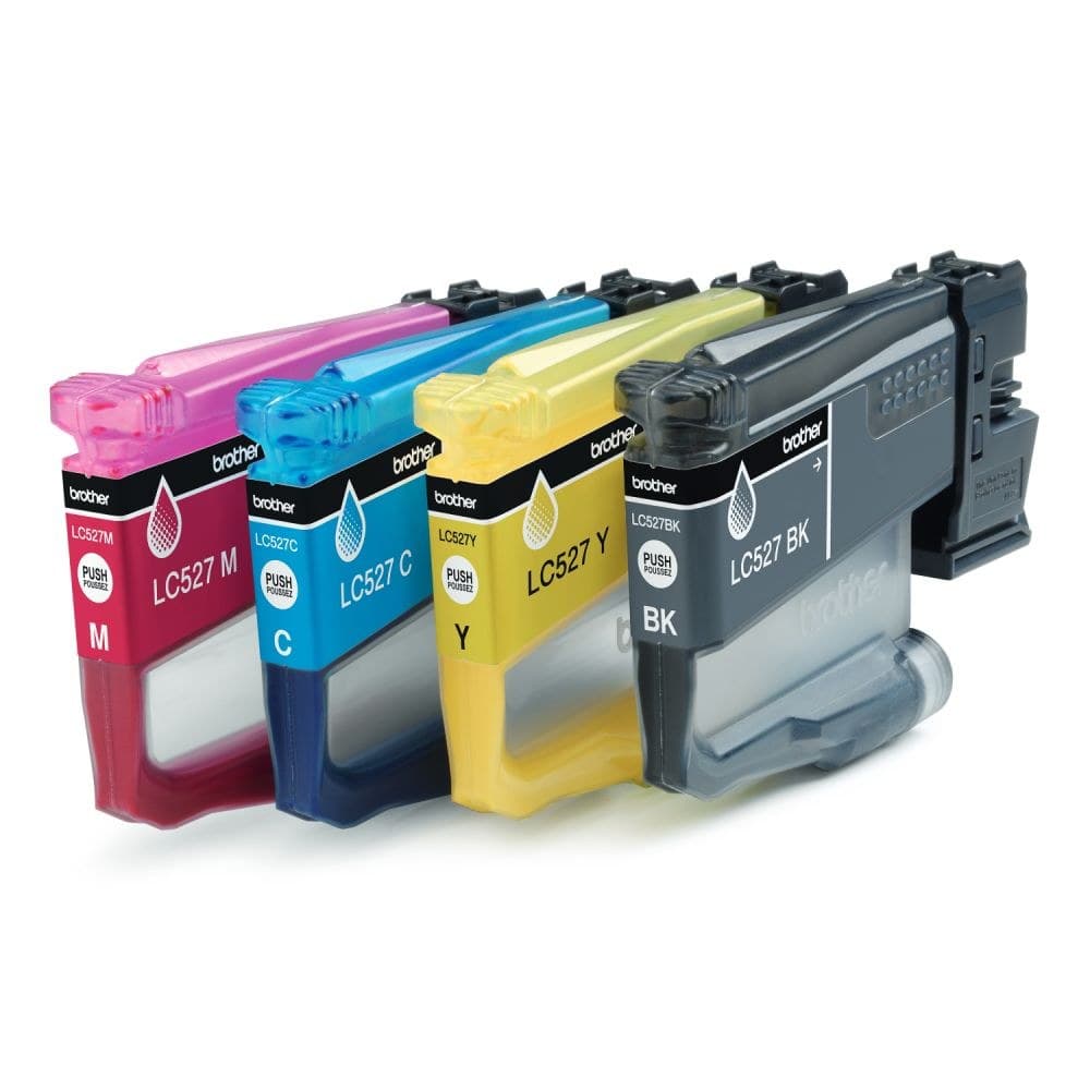 Brother LC527VAL Genuine Ink Cartridge Value Pack BCMY