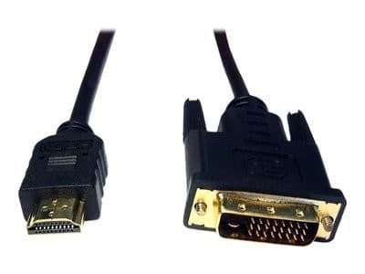 Cables Direct 2m HDMI to DVI-D Single Link Cable
