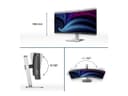 Philips 34B2U5600C 34" WQHD 3440x1440 120Hz Curved USB-C Monitor Charcoal thumbnail 9