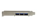 StarTech.com 4 Port PCI Express USB 3.0 Card - 3 External and 1 Internal - Native OS Support in Windows 8 and 7 - Standard and Low-Profile (PEXUSB3S42) - USB adapter - PCIe 2.0 - USB 3.0 x 4 thumbnail 5