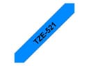 Brother TZe-521 - laminated tape - 1 cassette(s) - Roll (0.9 cm x 8 m) thumbnail 3