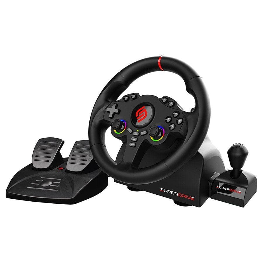 Subsonic Superdrive 220 RS-X Steering Wheel for PS4, Xbox, Switch 2 & Switch - Image 1