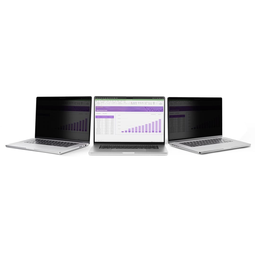StarTech.com 14-inch MacBook Pro 21/23 Laptop Privacy Screen, Removable and Reversible Anti-Glare Privacy Filter, Magnetic Laptop Screen Protector w/ 51% Blue Light Reduction - Image 2