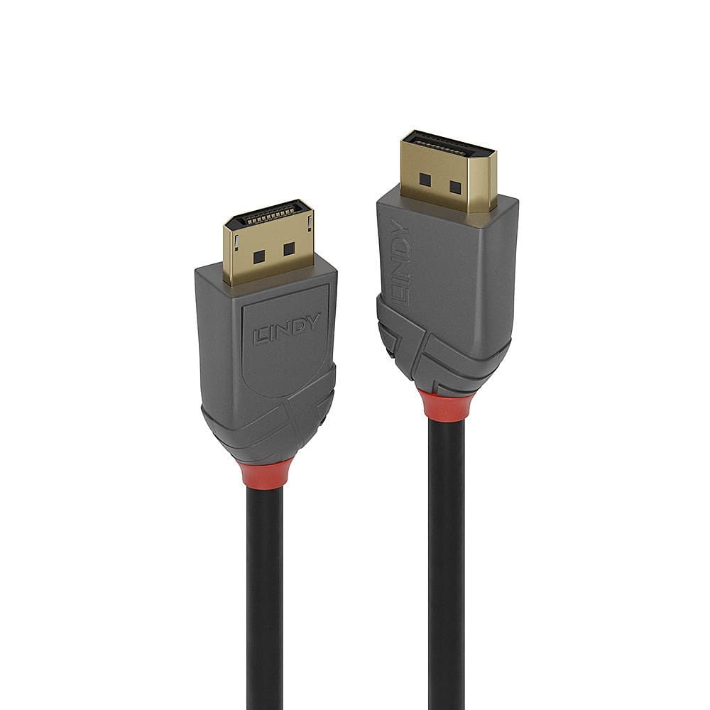 Lindy 2m DisplayPort 1.4 Cable, Anthra Line - Image 1