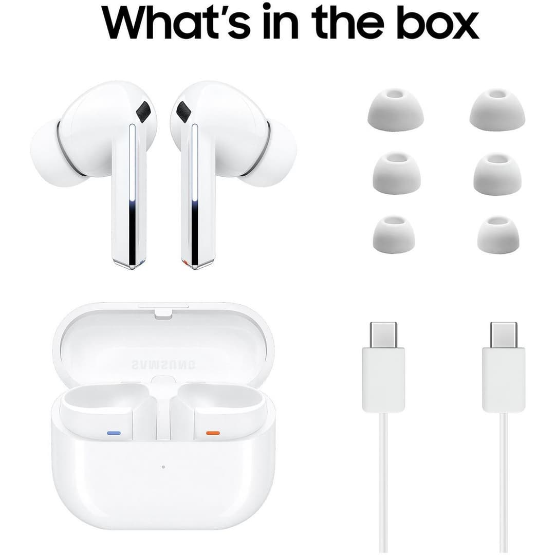 Samsung Galaxy Buds3 Pro Wireless Earbuds - White - Image 2