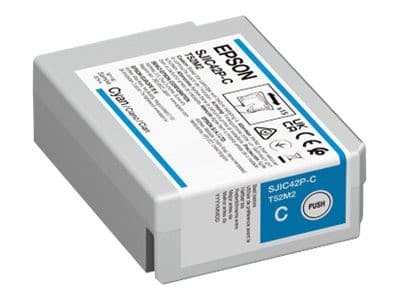 Epson SJIC42P-C - 50 ml - cyan - original - ink cartridge - Image 1