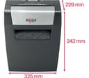 REXEL Momentum X406 Cross Cut Paper Shredder, 6 Sheet, P-4, 15 Litre Bin thumbnail 3