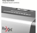 REXEL Momentum X406 Cross Cut Paper Shredder, 6 Sheet, P-4, 15 Litre Bin thumbnail 9
