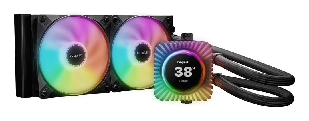 be quiet! Light Loop IO LCD 240 mm Black - Image 1
