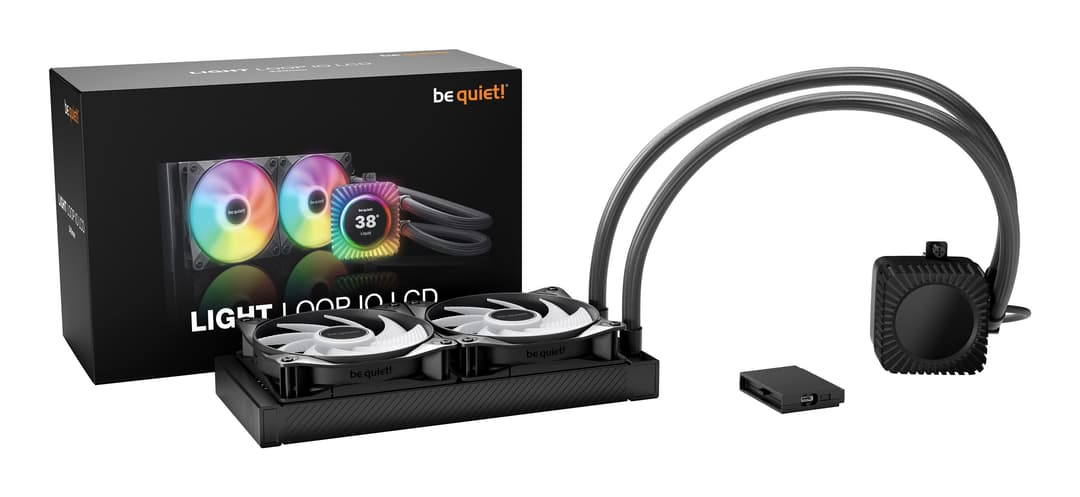 be quiet! Light Loop IO LCD 240 mm Black - Image 2