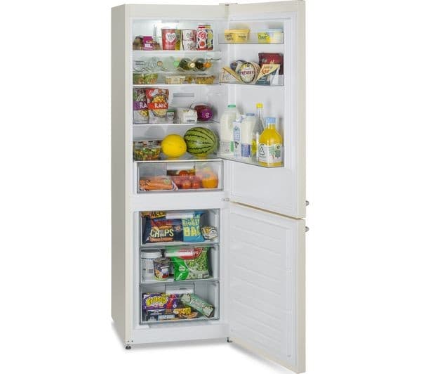 MONTPELLIER Retro MAB386C 60/40 Fridge Freezer - Cream - Image 3