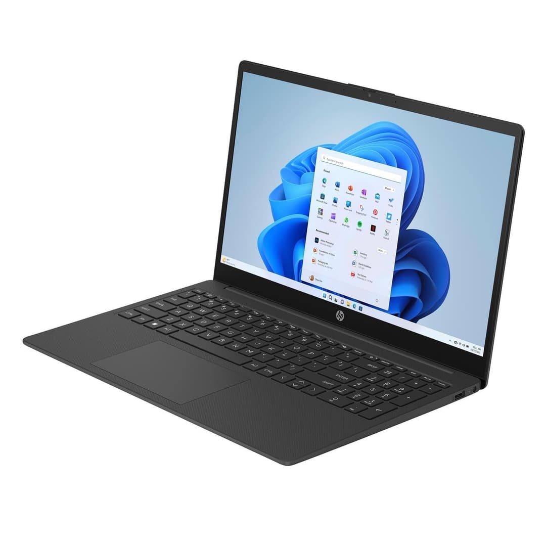 HP 15-fd0059na 15.6" Full HD Laptop (Intel Core i3-N305, 8GB RAM, 128GB) - Black - Image 2