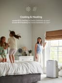 Meaco Cirro+ 14000 BTU Smart Portable Air Conditioner & Heater 4-in-1, Wi-Fi, Inverter thumbnail 3
