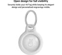 Belkin Secure Holder with Key Ring for AirTag - White thumbnail 2