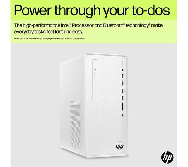HP Pavilion TP01-3007na Desktop - Intel® Core™ i7, 1 TB SSD, White - Image 4