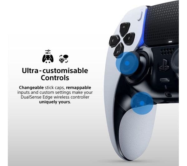 Sony PS5 DualSense Edge Wireless Controller - White - Image 2
