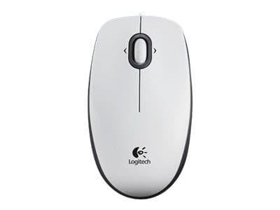 Logitech B100 Wired Optical Mouse White - 910-003360 - Image 1