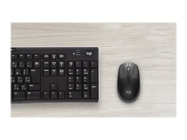 Logitech M190 Full-Size Wireless Mouse - Charcoal (910-005905) - Image 6