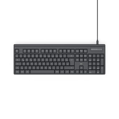 Hama CK-100 USB Keyboard, Cabled, QWERTY UK, Black - Image 2
