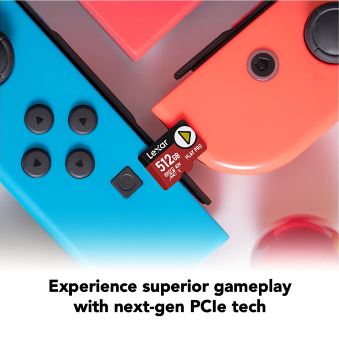 Lexar PLAY PRO 512GB microSDXC Express7.1 Nintendo Switch 2 Memory Card - Image 9