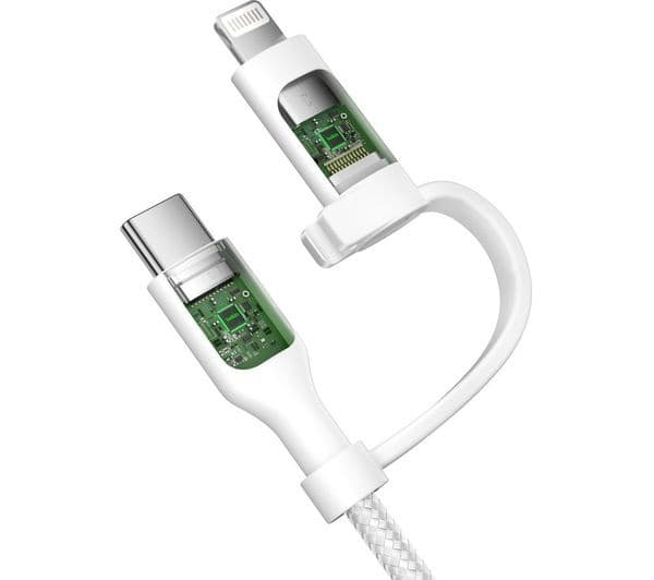Belkin BoostCharge Pro USB-C to Lightning Cable 1.5m White - Image 3