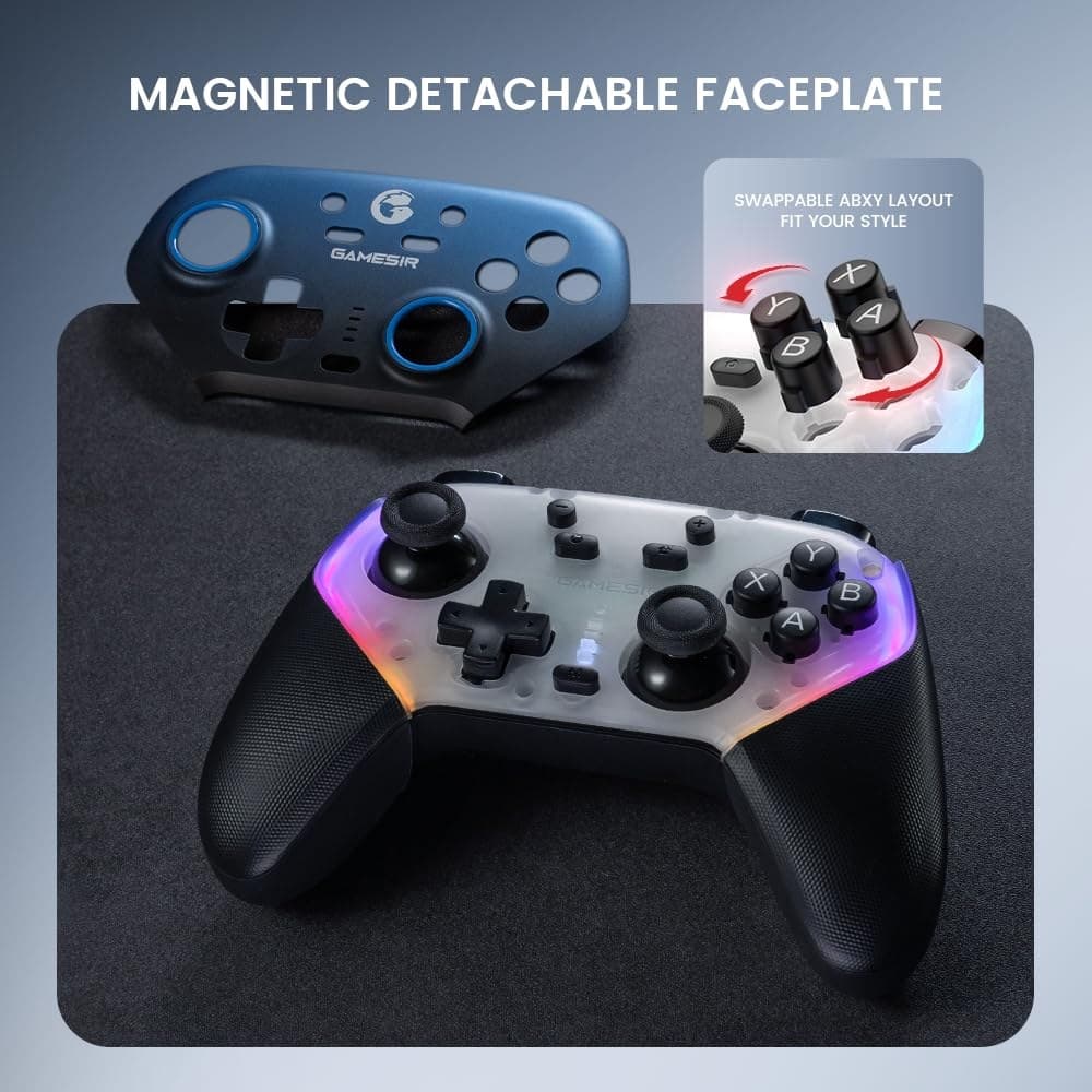 GameSir Super Nova Wireless Gaming Controller for PC/Switch/iOS/Android - Blue - Image 4