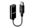 Lindy DisplayPort 1.2 to HDMI 4K30Hz Passive Adapter Converter Black (41718) thumbnail 2