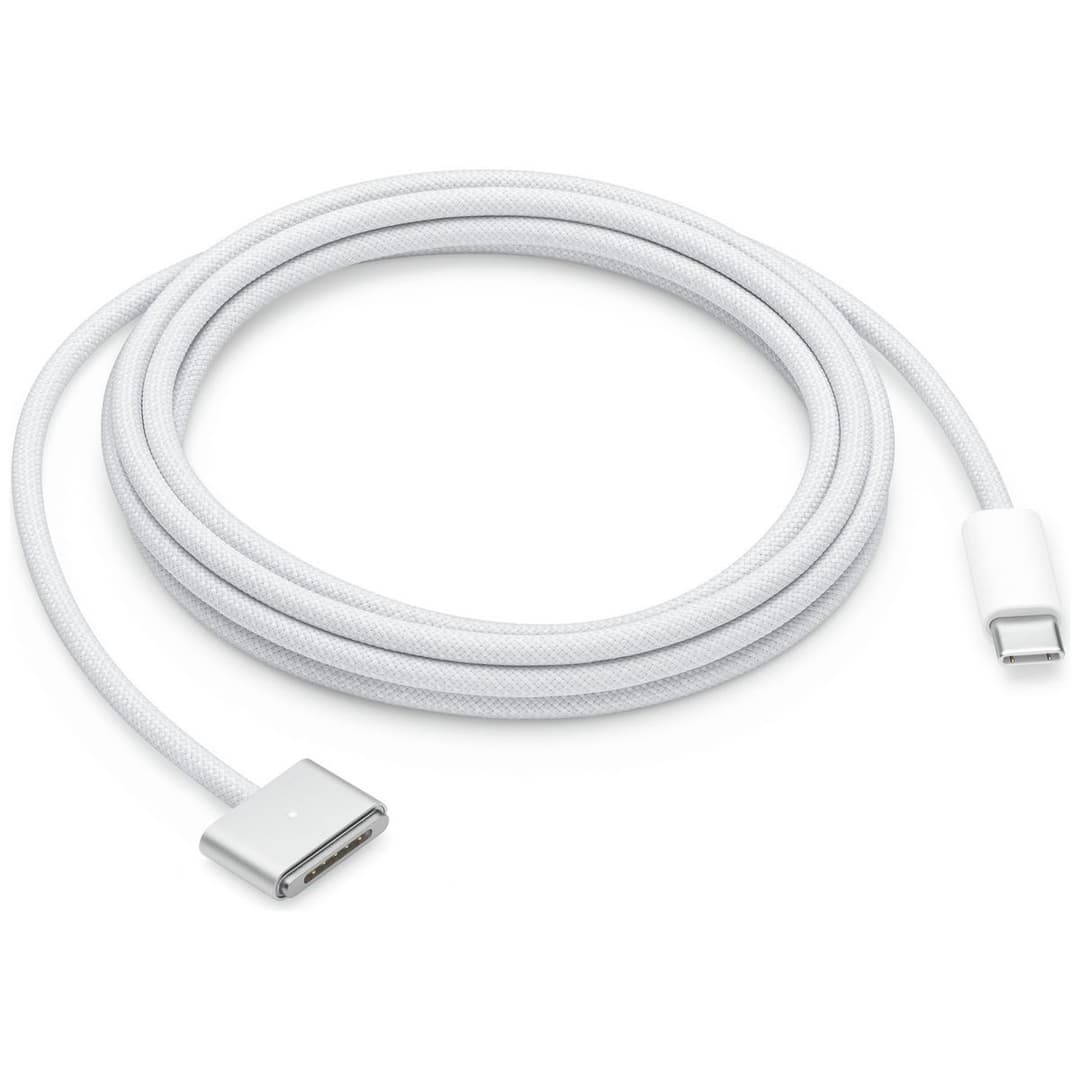 Apple 2m USB-C to MagSafe 3 Cable - Silver - Image 1