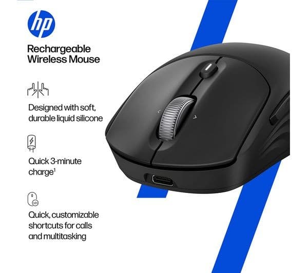 HP 700 Rechargeable Mouse Black - Image 6