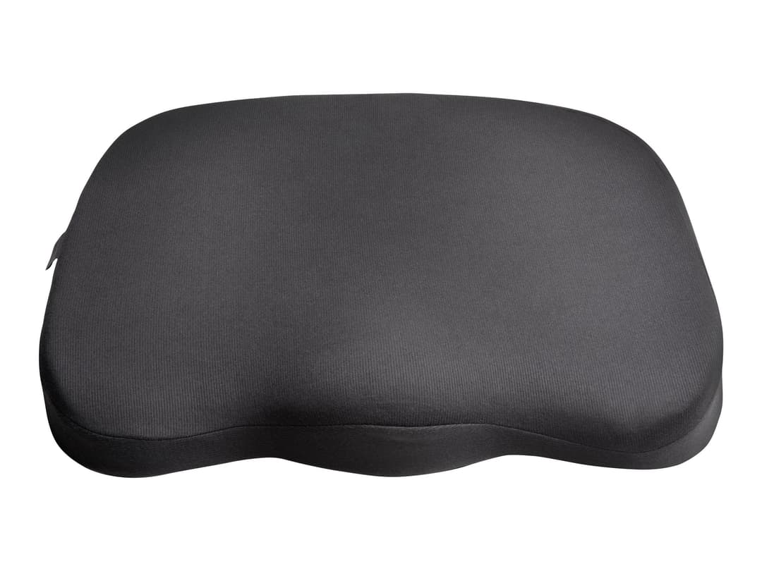 Kensington Ergonomic Memory Foam Seat Cushion - seat rest - black - Image 1