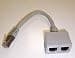 PRO SIGNAL - Economizador de cable Ethernet Cat5 STP RJ45 macho a 2 conectores hembra thumbnail 2
