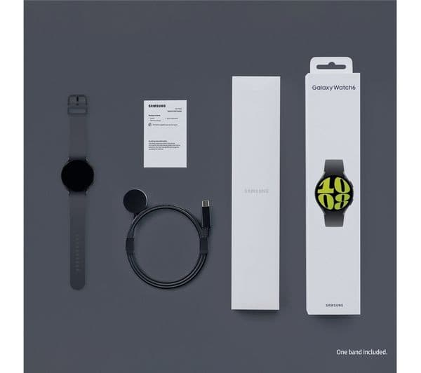 SAMSUNG Galaxy Watch6 BT with Bixby - Graphite, 44mm - Image 7