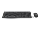 Logitech MK295 Silent Wireless Keyboard Mouse Set Black - UK QWERTY Layout thumbnail 2