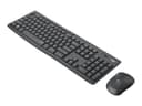 Logitech MK295 Silent Wireless Keyboard Mouse Set Black - UK QWERTY Layout thumbnail 3
