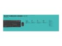 Logitech MK295 Silent Wireless Keyboard Mouse Set Black - UK QWERTY Layout thumbnail 6