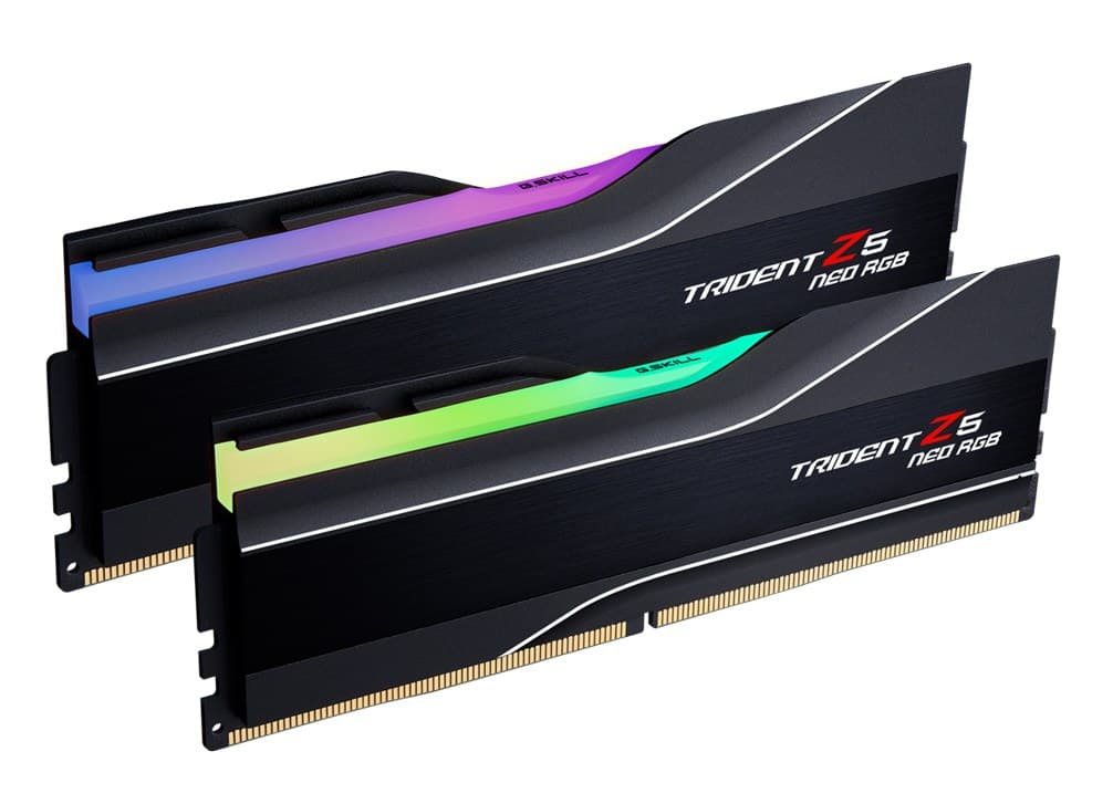 32GB G.Skill DDR5 Trident Z5 Neo RGB 6000MHz CL30 1.35V Dual Channel Kit (2x 16GB) Black - Image 3