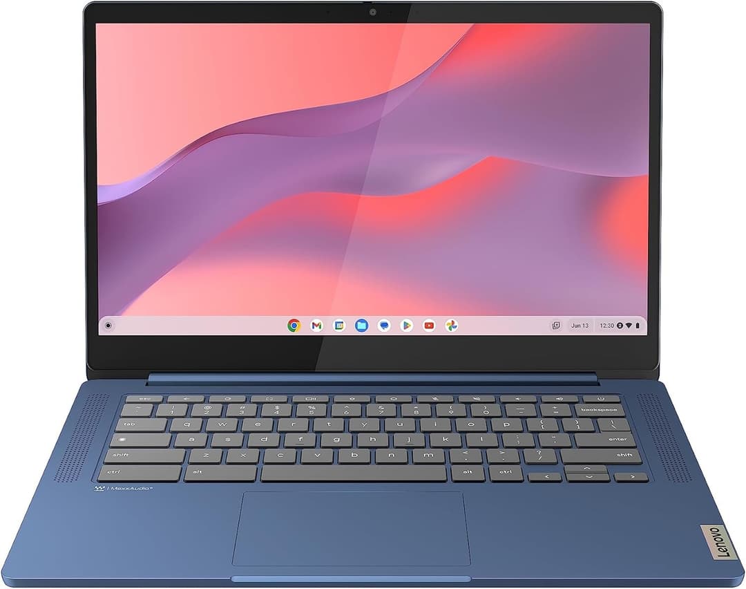 Lenovo IdeaPad Slim 3 Chromebook 14" MediaTek Kompanio 520 4GB 64GB Abyss Blue - Image 1