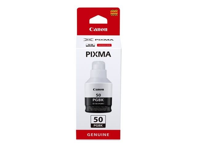 Canon GI-50 Original Ink Bottle - Pigment Black - Image 1