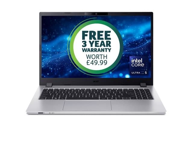 Acer TravelMate P2 15 Intel Core Ultra 5 125H 16GB 512GB Pure Silver - Image 2