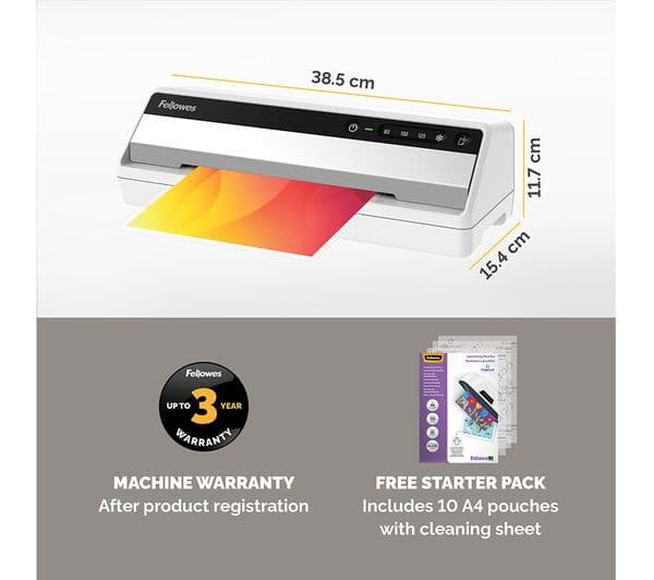 FELLOWES Saturn A4 Laminator - Image 9