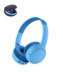 Belkin SoundForm Mini 2 Wireless On-Ear Kids Headphones - Blue thumbnail 1