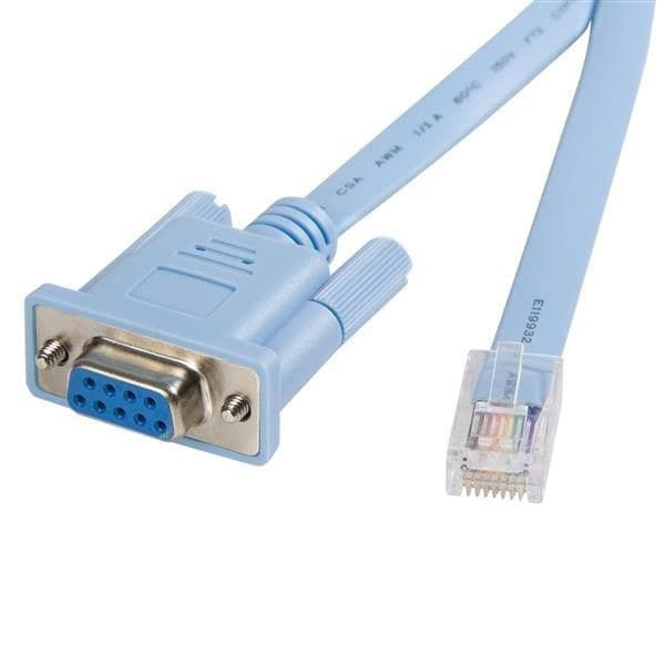 6 FT RJ45 TO DB9 CISCO CABLE - Image 1