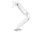 FELLOWES Platinum Series Single Arm Tilt & Swivel 40" Monitor Desk Mount - White thumbnail 1
