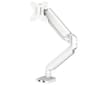 FELLOWES Platinum Series Single Arm Tilt & Swivel 40" Monitor Desk Mount - White