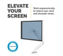 FELLOWES Platinum Series Single Arm Tilt & Swivel 40" Monitor Desk Mount - White thumbnail 2