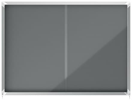 Nobo 1915338 insert notice board Indoor Grey Aluminium