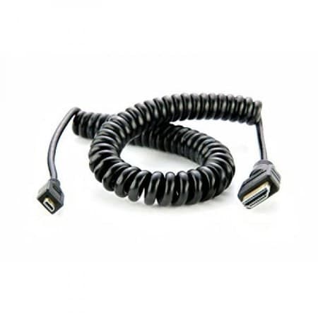 atomos atomcab014 spiral cable (micro hdmi to hdmi full) - Image 4